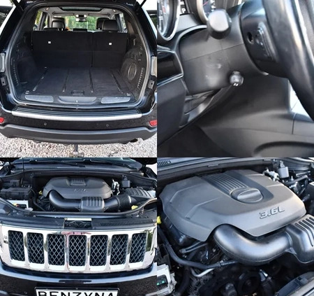 Jeep Grand Cherokee cena 65900 przebieg: 181000, rok produkcji 2011 z Kutno małe 742